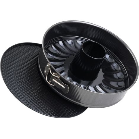 Tortiera Stampo Forma Apribile con Cerniera Doppio Fondo 28 cm (1/2)
