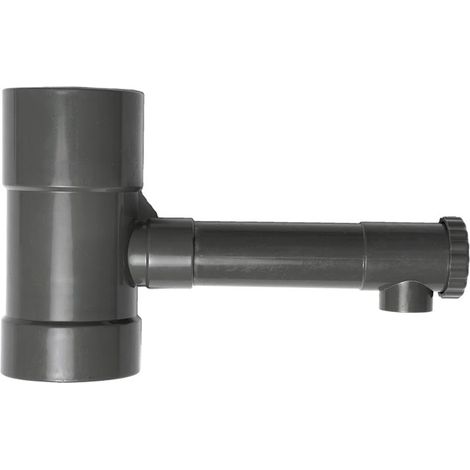 Kit colector de agua de canalón, 100 mm, para barriles de lluvia (1/5)