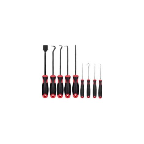 Öldichtungsabzieher, Mini-Reparaturhaken für Autos, 9-teiliges Schraubendreher-Haken-Set – Crezuo (1/4)