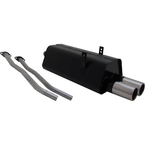Silencieux Echappement BMW Serie 3 E36 325i - 2x76mm-13693829