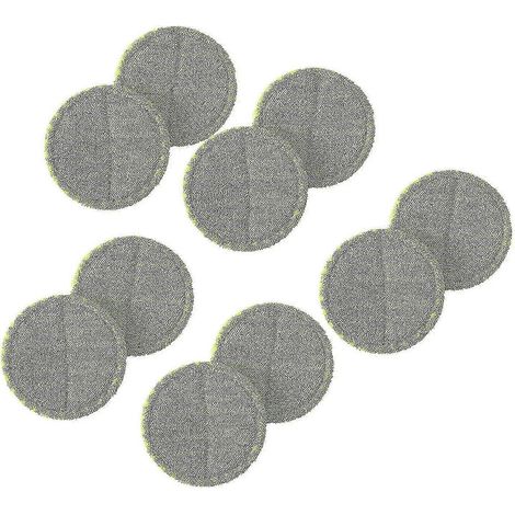 Lot de 10 lingettes de rechange AURA pour balai-serpillère électrique rotatif sans fil (1/5)