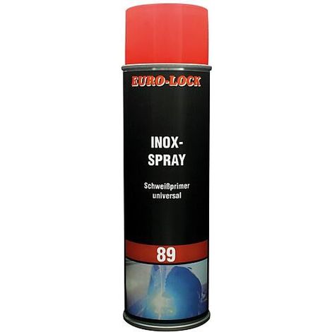 Spray inox apprêt pour soudure EURO-LOCK LOS 89 bombe aérosol 400ml