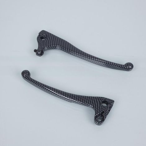 paar bremshebel tnt carbon look für roller yamaha 50 bw's neu (1/3)