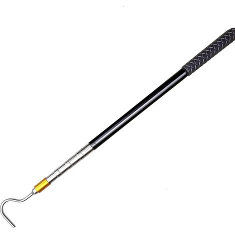 Tige d'extension universelle pour auvent - Poignée antidérapante - Ouverture portable - Poteaux rétractables en acier inoxydable (1/5)