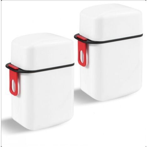 Portasapone da viaggio impermeabili – Set di 2 robusti portasapone in plastica resistente, ideali per bagno, cucina, campeggio ed escursionismo.