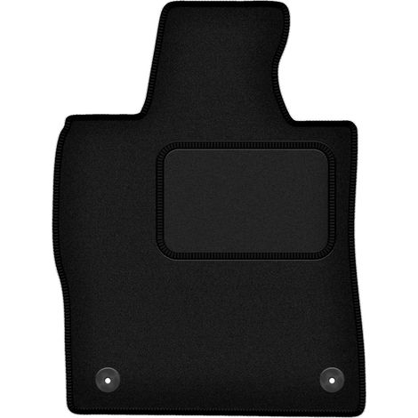 Alfombrilla de terciopelo para el conductor para: Peugeot 308 III HB/familiar (2021-) negra (1/5)