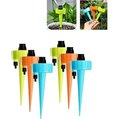 Kit de riego por goteo, regadera automática para plantas, aspersores automáticos para plantas, sistema de riego con dispensador de agua para plantas (1/3)