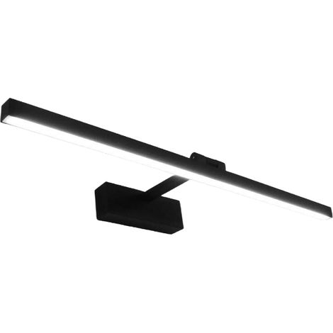 Lampe Miroir LED Salle de Bain 50cm, 12W, IP44 Étanche Applique Murale Salle de Bain 180° Rotatif, Lumière Miroir Salle de Bain Moderne (1/4)