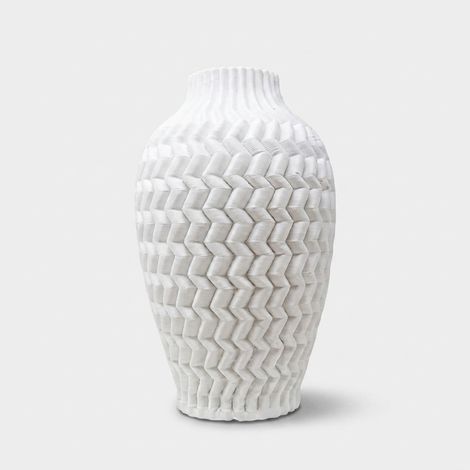 Vaso decorativo in porcellana 3D Sand Grande (1/3)