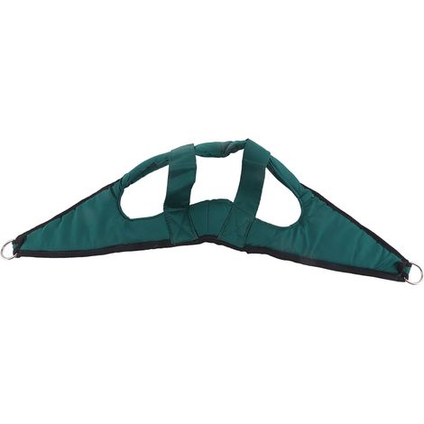 Ceinture de traction cervicale adulte en toile respirante, dispositif d'étirement pour la colonne vertébrale à domicile. (1/5)