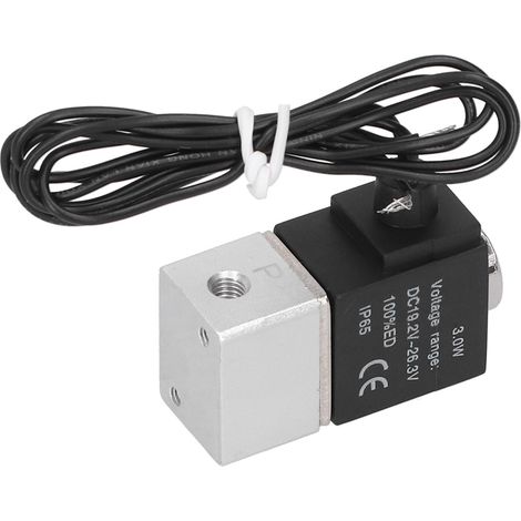 Vanne à Solénoïde 3/2, Aluminium, IP65, 110V AC, Raccord G1/8