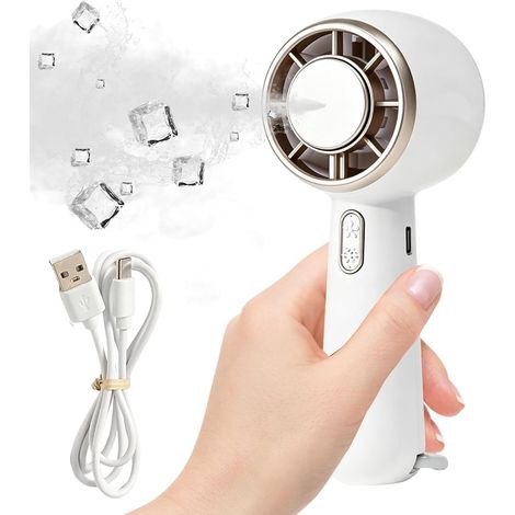 Ventilateur sur Batterie USB Rafraîchisseur d'Air 3 Vitesses (1/5)