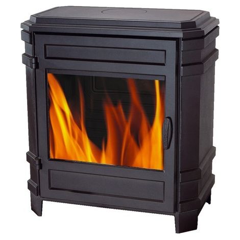 Estufa de Leña de Hierro Fundido VOSGES de 8 kW y Salida Superior de 150 mm (1/5)