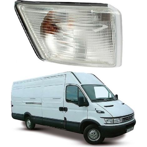 Feu de signalisation droit Iveco Daily 3, blanc  504104467, sans couvercle, 1999-2007 (1/3)