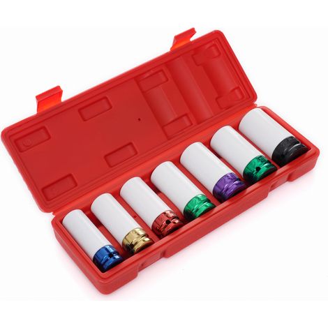 Coffret de 7 douilles à impact Kraft&Dele (1/5)