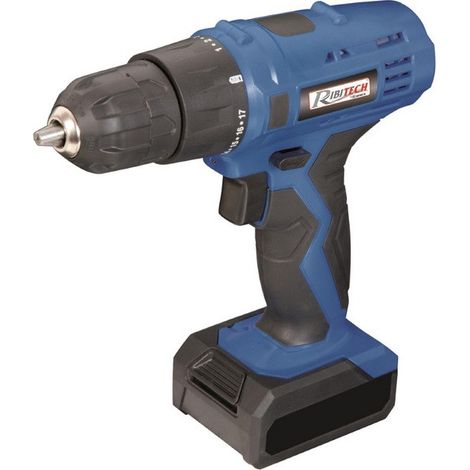 trapano avvitatore a batteria ribimex "primotech" 12v
