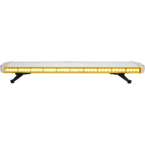 Lampe Flash Stroboscopique LED Orange 1200mm Secours Gyrophare Véhicule Imperméable Magnétique Voiture Barre Lumineuse 12-30V (1/5)