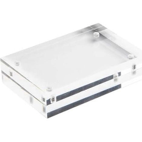Cadre photo magnétique en acrylique transparent pour préserver vos plus beaux souvenirs 15 x 21 cm (1/5)