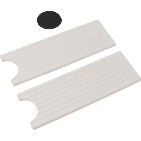Tapis absorbant pour robinet, séchage rapide, moderne, en diatomite, pour évier, cuisine, salle de bains, camping-car, blanc. (1/5)