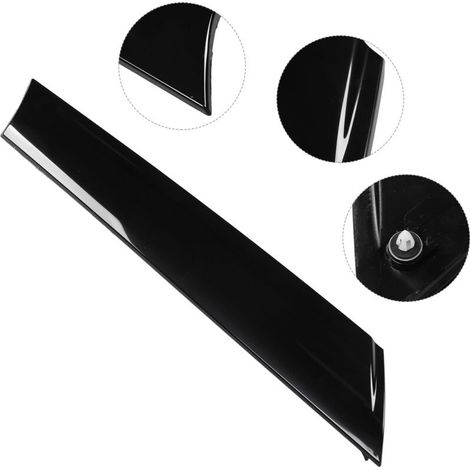Couvercle de pilier de pare-brise gauche – Garniture noire 51137272583 – Compatible Cooper R55 R56 R57 – Installation simple (1/5)