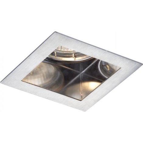 Faretto da incasso MERIKO GU10 fisso Acciaio inossidabile 230V GU10 50W