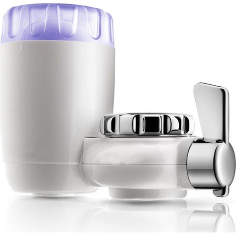 Filtre à eau de robinet pour évier, filtre de robinet à haute pression d'eau, purificateur d'eau, système de purification efficace, système de filtration d'eau du robinet (1/5)