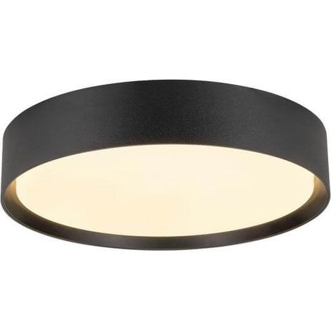 Plafonnier Decona 30 noir Ø 30cm - 1008578
