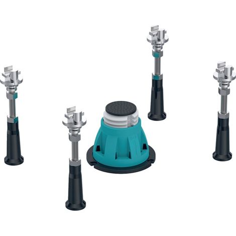 Kit de pieds Geberit pour receveurs de douche en céramique Renova - GEBERIT 00043000 (1/2)
