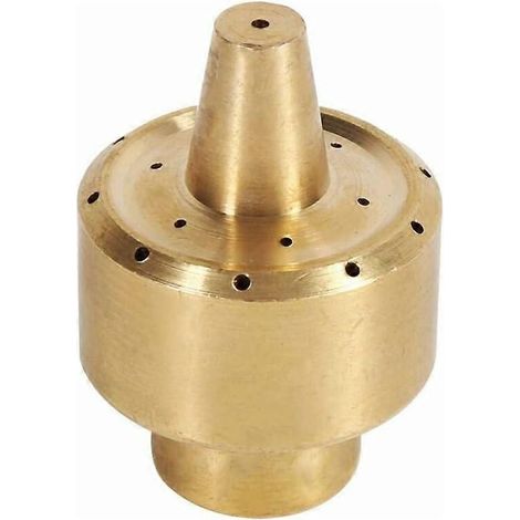 Brass Fountain Sprayer Nozzle Water Sprinkler Nozzle Pond Pump Accessory(1/4") (1/3)