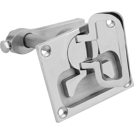 Accessoire de matériel de loquet de trappe de serrure de plancher de bâti affleurant d'acier inoxydable pour le bateau marin