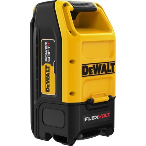 Dewalt – Adaptateur Powershift 54V DCAFVPS – Compatible FLEXVOLT – Boîtier scellé et résistant – Utilisation sur chantiers professionnels (1/5)