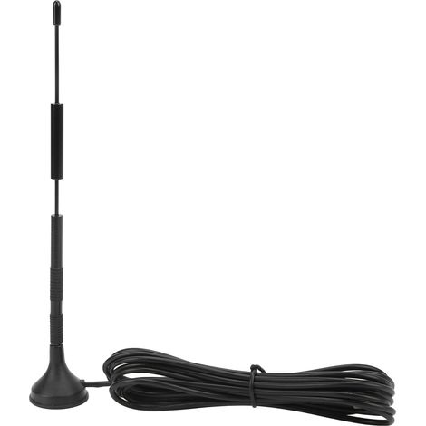 Antenne externe double bande 7DBI à ventouse, haut gain, interface SMA, étanche, aimantée, XP‑2.4G/5.8G‑002 (1/5)