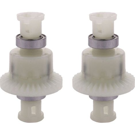 Repuestos para dos diferenciales PX9300-07, aptos para coches teledirigidos a escala 1/18 de los modelos 9300 y 9304.