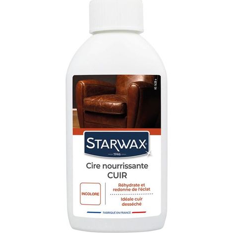 STARWAX - Cire onctueuse cuir aérosol 200ml