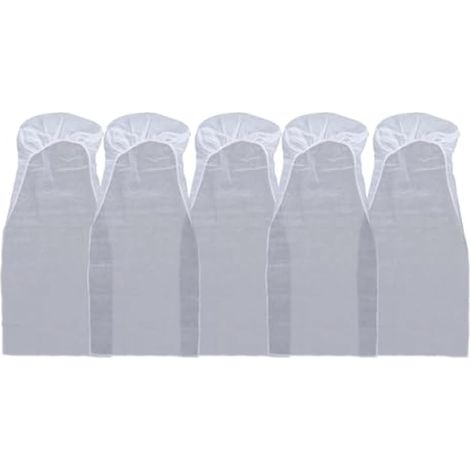 Lot de 5 Housses de ège jetables pour Avion, Train, Bus, Bureau, théâtre et Voiture de Location (1/4)