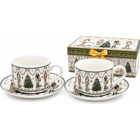 Coffret cadeau Casse-Noisette - Tasses de Noël 120 ml (2 pièces) (1/5)