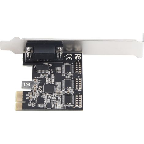 Carte d'adaptateur PCI Express vers RS232 pour contrôleur série haute vitesse, équipement de surveillance et communication. (1/5)