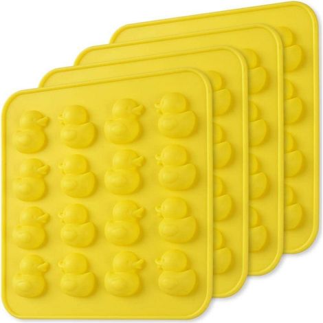 Silikonform Entenform 16 Vertiefungen Antihaft lebensmittelecht (1/5)