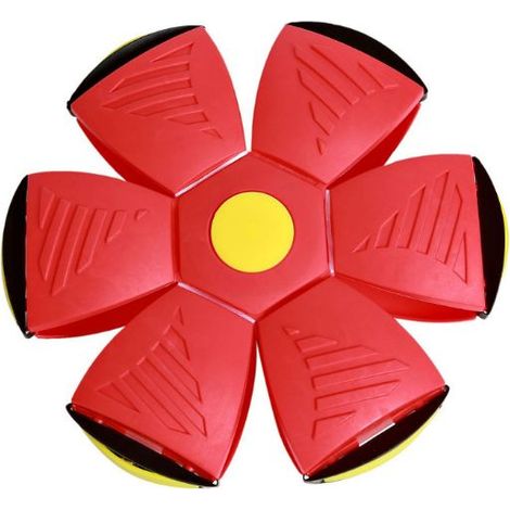 Frisbee rouge pour animaux de compagnie, jouet pour chien, jouet pour chien, jouet pour chien, frisbee (1/5)