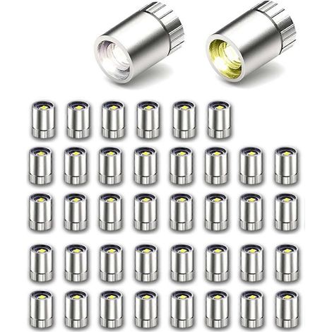 40 luci LED in miniatura, piccole luci per lavori artigianali, luci in miniatura a batteria, articoli decorativi per interni ed esterni