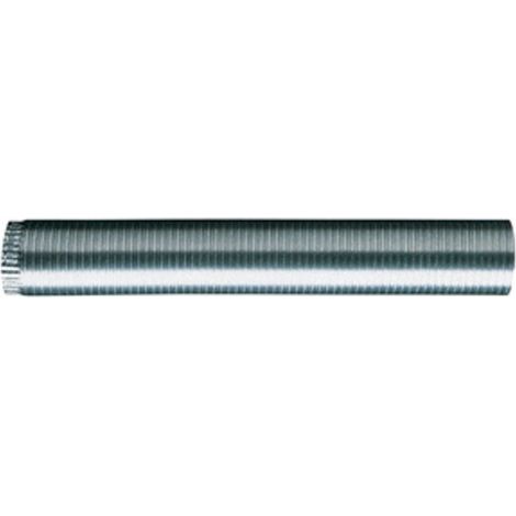TUBO FLESSIBILE ESTENSIBILE ALLUMINIO NAT. D 14 CM