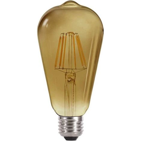 Bombilla LED Edison Fumé (6W-neutra)