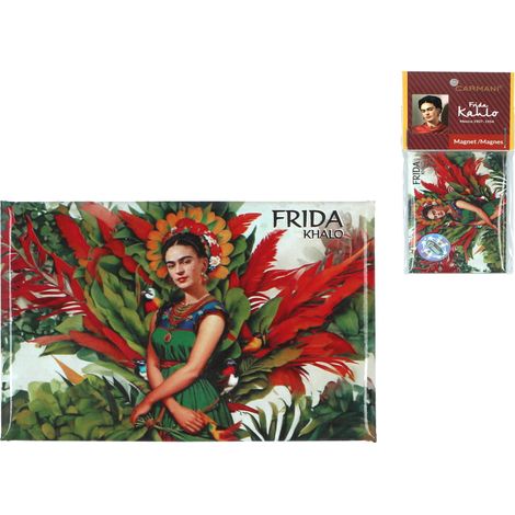 Carmani, imán de nevera - Frida Kahlo/Autorretrato