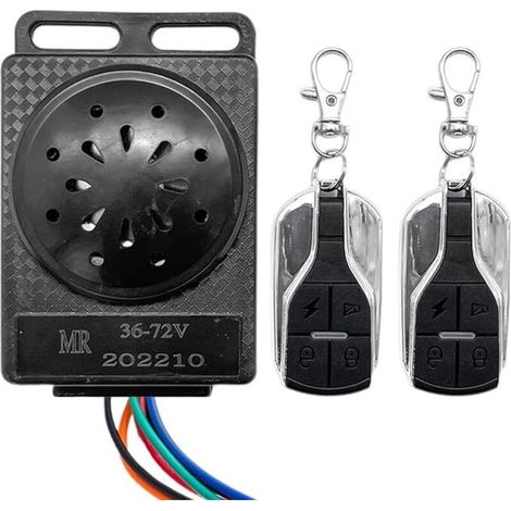 Alarme antivol vélo, alarme moto, système d'alarme antivol sécurité moto - antivol scooter électrique, protection antivol tricycle, moto électrique
