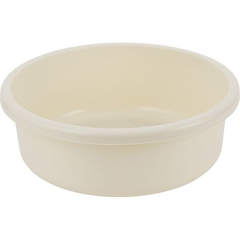 Bol rond en plastique 41 cm 13,5 L crème - Ben