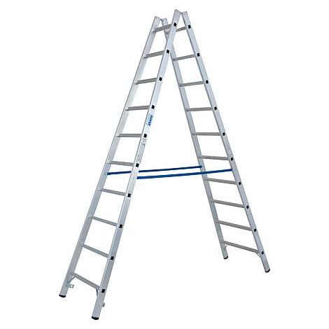 Echelle double H de travail 4,35 H d'echelle 2,75 2x10 echelons (1/5)