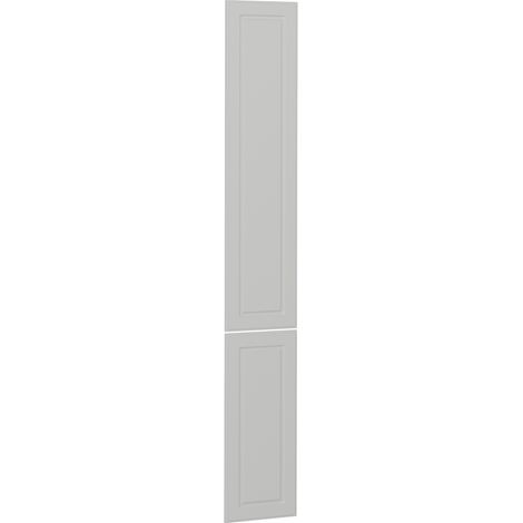 Frente de cocina R-Line, Blanco casa de campo, 29.6 x 196 cm frente de mueble para armario alto extraíble, Vicco (1/5)