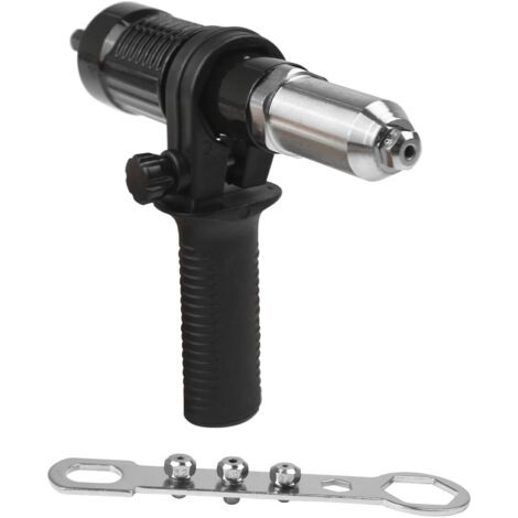 Adaptateur de pistolet à rivet, adaptateur de pistolet à riveter électrique, fixation de rivet pour perceuse électrique et sans fil (1/5)