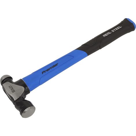 Sealey Premier Ball Pein Hammer with Fibreglass Shaft 24oz BPHG24 (1/2)