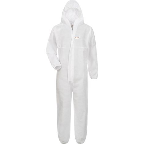 Gr .2XL (62/64) WANNSEE  SMS-SCHUTZANZUG weiß SMS Chemical protection overal (1/2)